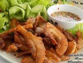 Thịt ba chỉ chiên kiểu Thái thơm ngon, giòn giòn nhâm nhi đã miệng Thịt ba chỉ chiên kiểu Thái thơm ngon, giòn giòn nhâm nhi đã miệng