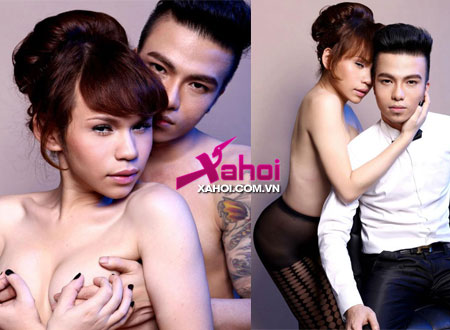Franky Nguyễn và người tình tình tứ trong bộ ảnh nóng 100 độ.