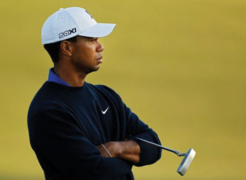 Tiger Woods thụt lùi ở vòng 2 Masters