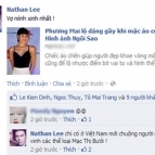 Nathan Lee khẩu chiến Facebook vì Phương Mai