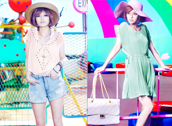 Váy ngắn hè 2012 xinh xua tan nắng nóng