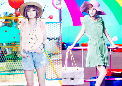 Váy ngắn hè 2012 xinh xua tan nắng nóng