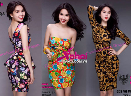 Mặc thời trang họa tiết quyến rũ như Ngọc Trinh.