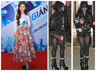 Kelly (trái) và Lady Gaga