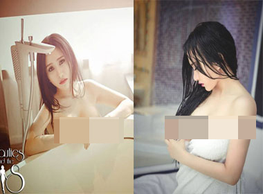 Hotgirl cởi áo mừng sinh nhật lại gây choáng khi kéo khăn tắm lộ vòng 1