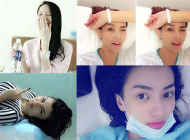 Sao Việt bị ném đá vì khoe ảnh nhập viện
