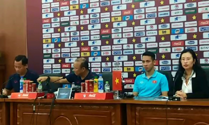 HLV Park Hang Seo: 'Chúng ta sẽ thắng Malaysia' HLV Park Hang Seo: 'Chúng ta sẽ thắng Malaysia'
