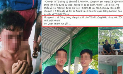Thanh niên cầm đầu nhóm hành hung ông bố bạo hành con lên tiếng xin lỗi Thanh niên cầm đầu nhóm hành hung ông bố bạo hành con lên tiếng xin lỗi