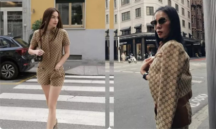 Dính tin đồn 'nghỉ chơi' nhau nhưng Hà Hồ và Lệ Quyên đụng hàng chan chát