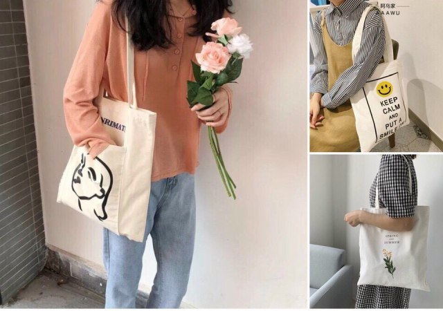 Giới trẻ đổ xô in túi vải bố: Thời trang cá nhân hóa lên ngôi