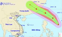 Bão Bailu giật cấp 11 áp sát Biển Đông, miền Bắc mưa to Bão Bailu giật cấp 11 áp sát Biển Đông, miền Bắc mưa to