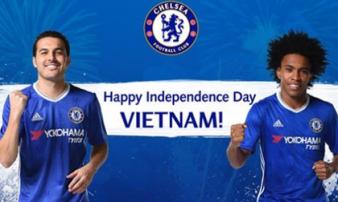 Borussia Dortmund, Chelsea chúc mừng Quốc khánh Việt Nam Borussia Dortmund, Chelsea chúc mừng Quốc khánh Việt Nam