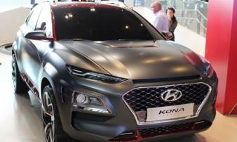Hyundai Kona mới ra mắt có bản đặc biệt 'Iron Man' Hyundai Kona mới ra mắt có bản đặc biệt 'Iron Man'