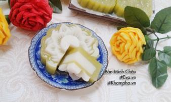 Bánh trung thu thạch rau câu vị bơ nhân cốt dừa lạ miệng dễ làm Bánh trung thu thạch rau câu vị bơ nhân cốt dừa lạ miệng dễ làm