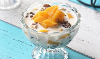 Nấu chè xoài đậu xanh giải nhiệt tức thì cho ngày hè oi nóng Nấu chè xoài đậu xanh giải nhiệt tức thì cho ngày hè oi nóng