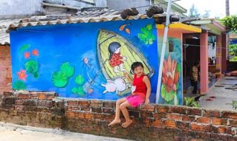 Chiêm ngưỡng ngôi làng bích hoạ, vô cùng độc đáo ngay tại Việt Nam Chiêm ngưỡng ngôi làng bích hoạ, vô cùng độc đáo ngay tại Việt Nam