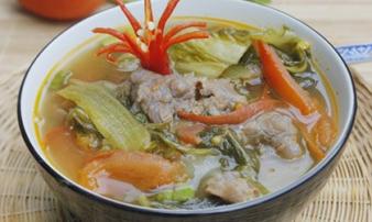 Canh dưa chua thịt bò nấu kiểu này ăn bao nhiêu cho đủ, ai chẳng ghiền Canh dưa chua thịt bò nấu kiểu này ăn bao nhiêu cho đủ, ai chẳng ghiền