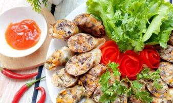 Bí quyết cho món lòng lợn nhồi thịt chiên giòn ngon 'nứt vách' Bí quyết cho món lòng lợn nhồi thịt chiên giòn ngon 'nứt vách'