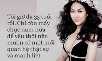 Phát ngôn mạnh miệng về tình, tiền gây xôn xao của Phi Thanh Vân sau khi ly hôn lần 2 Phát ngôn mạnh miệng về tình, tiền gây xôn xao của Phi Thanh Vân sau khi ly hôn lần 2