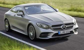 Mercedes-Benz S-Class Coupe 2018 lộ diện Mercedes-Benz S-Class Coupe 2018 lộ diện