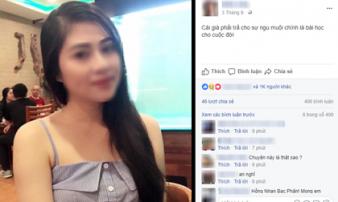 Vụ chồng sát hại vợ bằng 36 nhát dao: Dòng status cuối cùng của nạn nhân khiến ai cũng rùng mình Vụ chồng sát hại vợ bằng 36 nhát dao: Dòng status cuối cùng của nạn nhân khiến ai cũng rùng mình