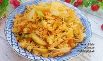 Bữa sáng 'dọn sạch tủ lạnh' bằng đĩa cơm chiên thịt gà vừa ngon lại chắc dạ Bữa sáng 'dọn sạch tủ lạnh' bằng đĩa cơm chiên thịt gà vừa ngon lại chắc dạ