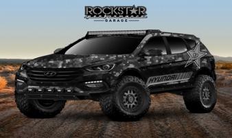 Hyundai hé lộ Santa Fe 'độ' off-road siêu khủng Hyundai hé lộ Santa Fe 'độ' off-road siêu khủng