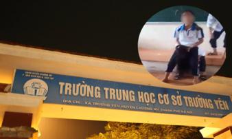 Nữ sinh lớp 7 kể lại giây phút bị bạn thân đánh, xé áo ngay trên bục giảng Nữ sinh lớp 7 kể lại giây phút bị bạn thân đánh, xé áo ngay trên bục giảng