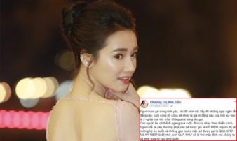 Dòng trạng thái u buồn của Nhã Phương từ 1 năm trước bất ngờ lại bị ‘đào mộ’ Dòng trạng thái u buồn của Nhã Phương từ 1 năm trước bất ngờ lại bị ‘đào mộ’