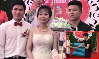Chú rể Thanh Hoá được mừng cưới bằng 3 bao tải thóc Chú rể Thanh Hoá được mừng cưới bằng 3 bao tải thóc