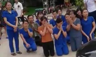 Vụ cô giáo quỳ xin: Chủ cơ sở mầm non thừa nhận sai và chủ động dừng hoạt động Vụ cô giáo quỳ xin: Chủ cơ sở mầm non thừa nhận sai và chủ động dừng hoạt động