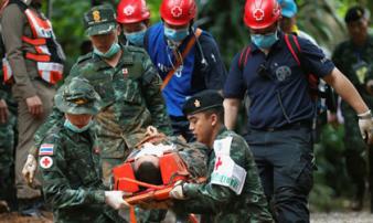 Thái Lan: 'Rục rịch' giải cứu đội bóng mắc kẹt, sẽ đưa 4 em ra trước Thái Lan: 'Rục rịch' giải cứu đội bóng mắc kẹt, sẽ đưa 4 em ra trước