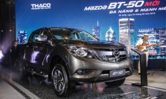 Mazda BT-50 2018 ra mắt với nhiều nâng cấp mới kèm giá bán từ 655 triệu đồng Mazda BT-50 2018 ra mắt với nhiều nâng cấp mới kèm giá bán từ 655 triệu đồng