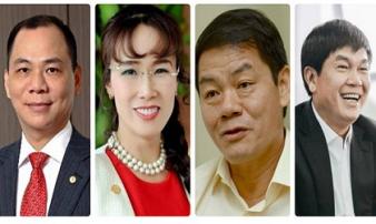 Tài sản của 4 tỷ phú USD Việt nhiều “khủng khiếp” cỡ nào? Tài sản của 4 tỷ phú USD Việt nhiều “khủng khiếp” cỡ nào?