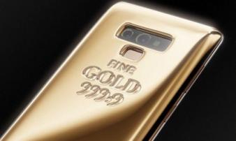 Phiên bản Galaxy Note 9 dát 1kg vàng nguyên chất với giá đắt đỏ 1,4 tỷ đồng Phiên bản Galaxy Note 9 dát 1kg vàng nguyên chất với giá đắt đỏ 1,4 tỷ đồng