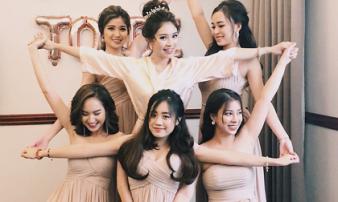 Loá mắt với biệt đội phù dâu toàn hot girl xinh đẹp có cả An Japan, Nguyễn Lê Vi Loá mắt với biệt đội phù dâu toàn hot girl xinh đẹp có cả An Japan, Nguyễn Lê Vi