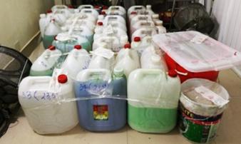 Vụ 'thuốc ho' làm từ phẩm màu, dầu ăn ở TP.HCM: Bộ Y tế vào cuộc Vụ 'thuốc ho' làm từ phẩm màu, dầu ăn ở TP.HCM: Bộ Y tế vào cuộc