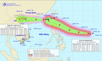 KHẨN CẤP: Siêu bão MANGKHUT giật cấp 16 đang nối sau bão số 5 giật cấp 10 tràn vào Biển Đông KHẨN CẤP: Siêu bão MANGKHUT giật cấp 16 đang nối sau bão số 5 giật cấp 10 tràn vào Biển Đông
