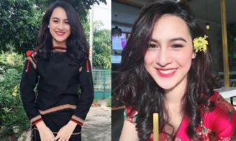Thiếu nữ Ê Đê xinh như hot girl, thường xuyên bị nhầm là con lai Thiếu nữ Ê Đê xinh như hot girl, thường xuyên bị nhầm là con lai