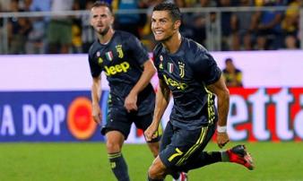 Ronaldo ghi bàn, Juventus chễm chệ trên đỉnh bảng Ronaldo ghi bàn, Juventus chễm chệ trên đỉnh bảng