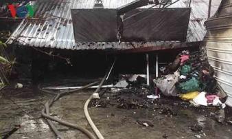 Lửa bao trùm căn nhà cấp 4, bà lão 86 tuổi tử vong Lửa bao trùm căn nhà cấp 4, bà lão 86 tuổi tử vong