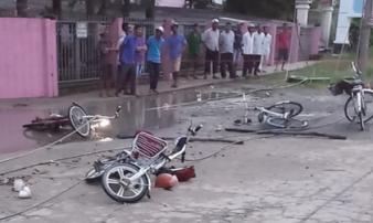 Điện lực nói gì vụ dây điện đứt khiến 6 học sinh thương vong? Điện lực nói gì vụ dây điện đứt khiến 6 học sinh thương vong?