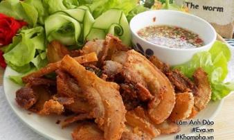 Thịt ba chỉ chiên kiểu Thái thơm ngon, giòn giòn nhâm nhi đã miệng Thịt ba chỉ chiên kiểu Thái thơm ngon, giòn giòn nhâm nhi đã miệng