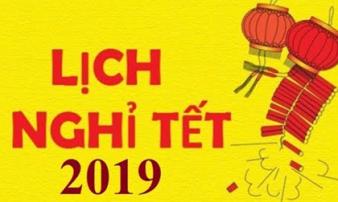Tết Dương lịch 2019 được nghỉ 4 ngày liên tiếp Tết Dương lịch 2019 được nghỉ 4 ngày liên tiếp