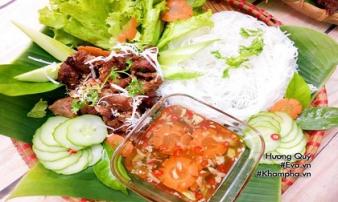 Cách làm bún thịt nướng siêu ngon cho những ngày chán cơm thèm đủ thứ Cách làm bún thịt nướng siêu ngon cho những ngày chán cơm thèm đủ thứ