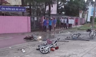 Vụ 6 học sinh bị điện giật thương vong: Do sét đánh rơi dây điện Vụ 6 học sinh bị điện giật thương vong: Do sét đánh rơi dây điện