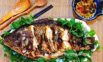 Cá nướng thơm mềm chấm mắm tiêu gừng cay xè gây nghiện cả nhà Cá nướng thơm mềm chấm mắm tiêu gừng cay xè gây nghiện cả nhà