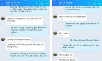 Người phụ nữ mất bình tĩnh và màn kịch của trung úy dỏm Người phụ nữ mất bình tĩnh và màn kịch của trung úy dỏm