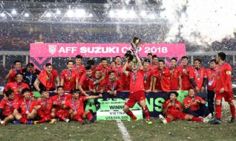 Vô địch AFF Cup 2018, “mưa” tiền thưởng dành cho đội tuyển Việt Nam Vô địch AFF Cup 2018, “mưa” tiền thưởng dành cho đội tuyển Việt Nam