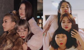 Được hội hotgirl tích cực lăng xê, 'đầu chồng đầu' sắp thành trend chụp ảnh nhóm mới? Được hội hotgirl tích cực lăng xê, 'đầu chồng đầu' sắp thành trend chụp ảnh nhóm mới?